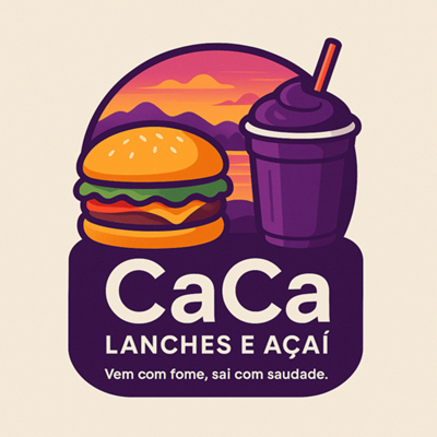 Logo restaurante CaCa Lanches e Açai