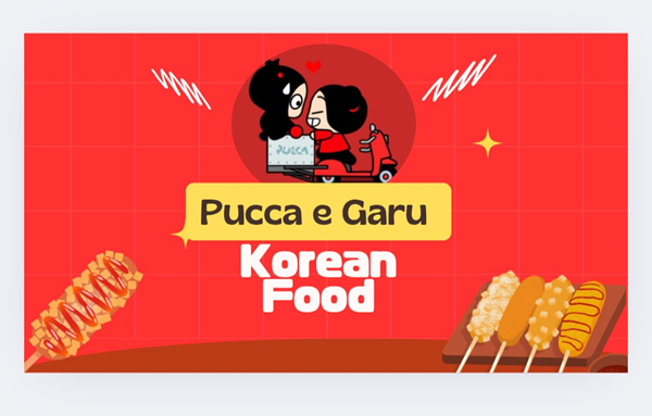 Logo restaurante Pucca e Garu - Hot Dog Koreano