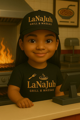 Logo restaurante La NaJuh lanchonete