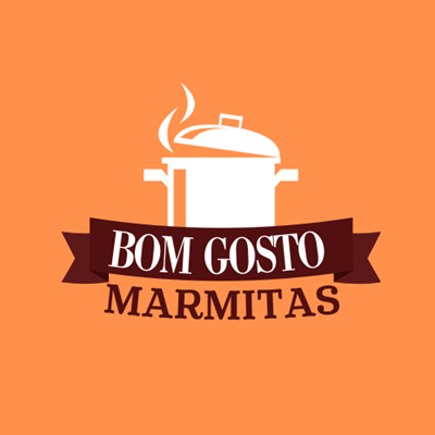 Logo restaurante BOM GOSTO MARMITAS