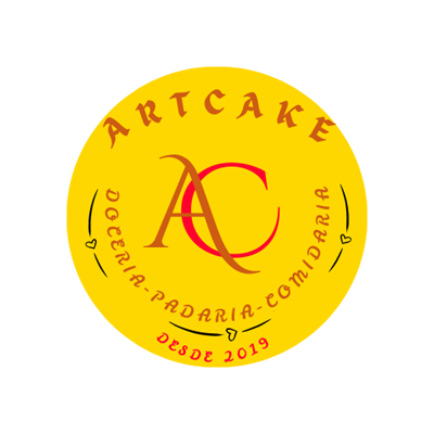 Logo restaurante Cardápio ArtCake confeitaria artesanal