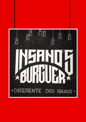 Logo restaurante insanosburguer