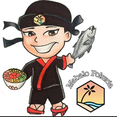 Logo restaurante Mahalo Pokeria