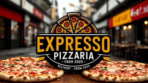 Logo restaurante expresso pizzaria