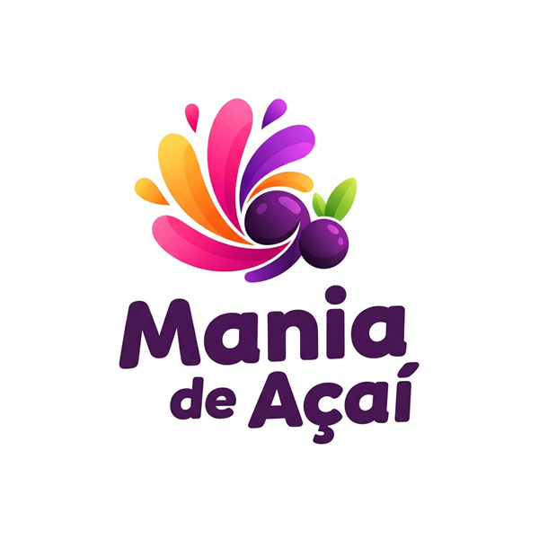 Logo restaurante Mania de Açaí