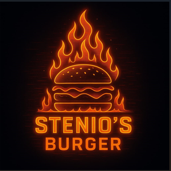 Logo restaurante Stenios burguer
