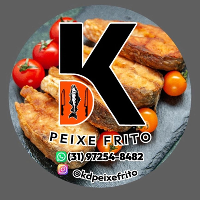 Logo restaurante KD PEIXE FRITO