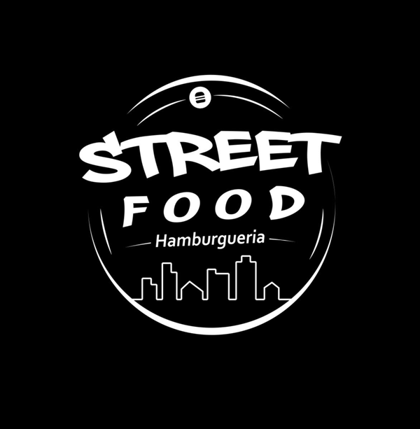 Logo restaurante Street food hamburgueria 