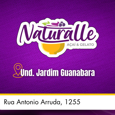 Logo restaurante cupom Naturalle Açaí