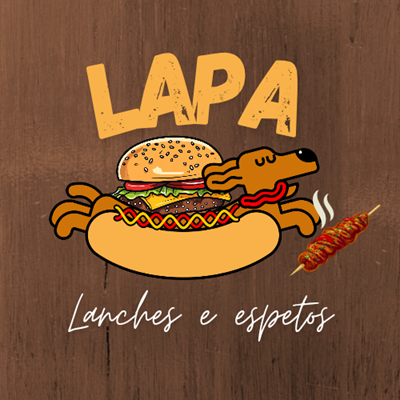 Logo restaurante lapa lanches