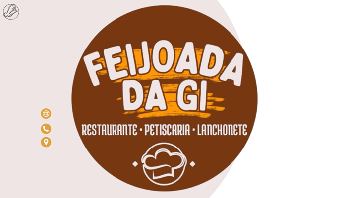 Logo restaurante feijoada da Gi