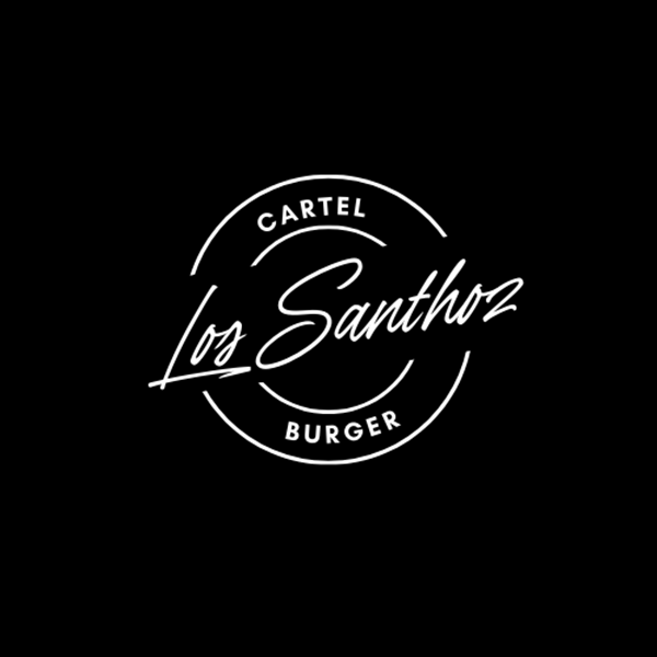 Logo restaurante Los Santhoz | Cartel Burger