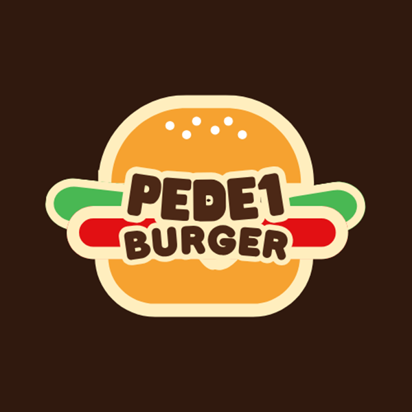 Logo restaurante Pede1 Burguer