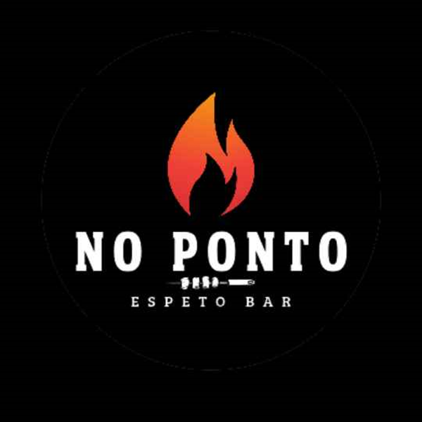 Logo restaurante No ponto espeto bar