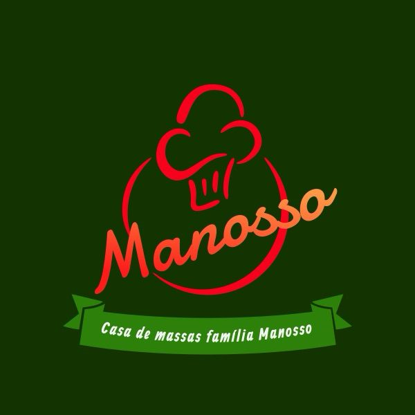 Logo restaurante Casa de massas Familia Manosso