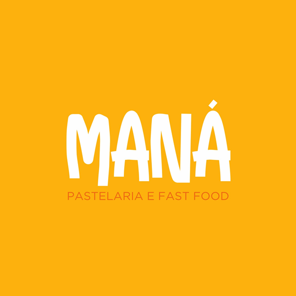 Logo restaurante Maná Pastelaria e Fast Food