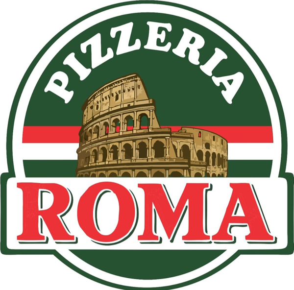 Logo restaurante Roma pizzaria