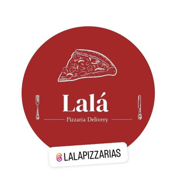 Logo restaurante lala pizzaria