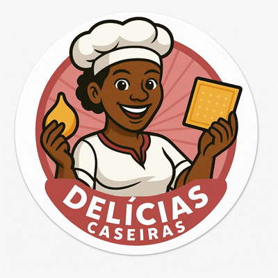 Logo restaurante delicias caseirasx