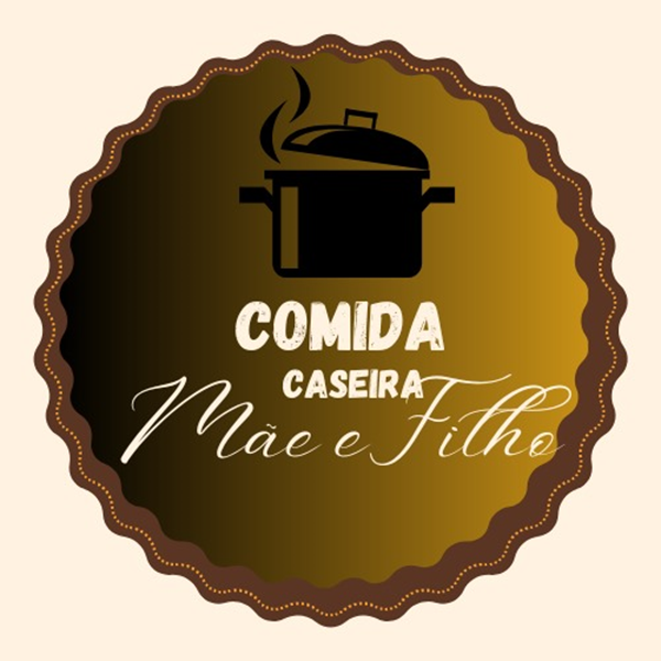 Logo restaurante Comida Caseira Mãe e Filho