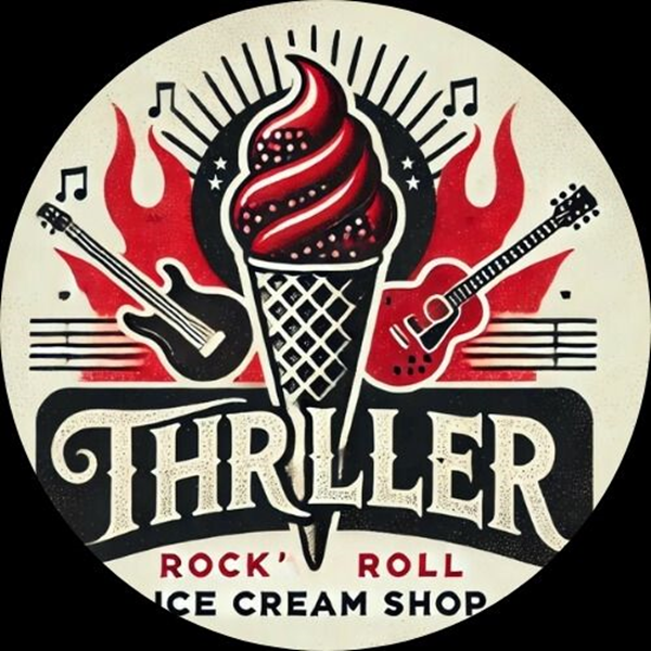 Logo restaurante Thriller Sorveteria