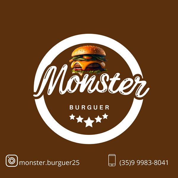 Logo restaurante Monster Burguer