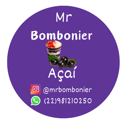 Logo restaurante Mr Bombonier Açai