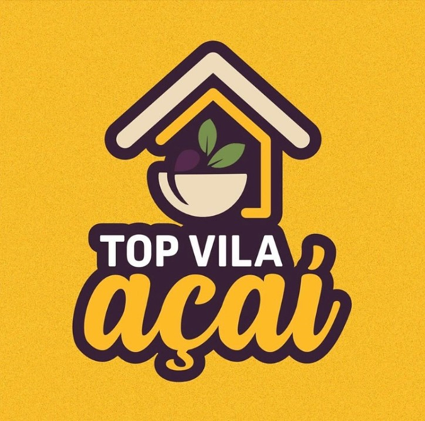 Logo restaurante Topvila Açaí