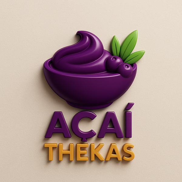 Logo restaurante Açaí THEKAS