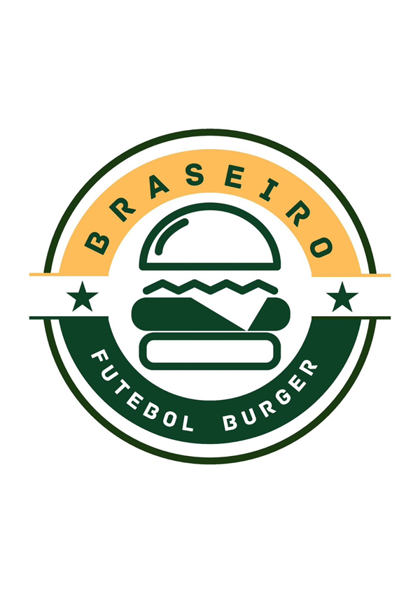 Logo restaurante BRASEIRO FUTEBOL BURGER