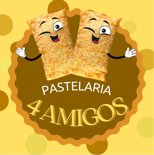 Logo restaurante Pastelaria 4 Amigos