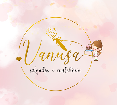 Logo restaurante Vanusa Salgados e Confeitaria