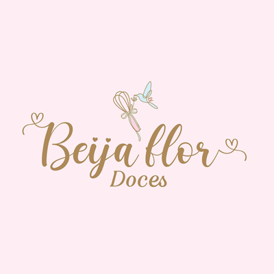 Logo restaurante Doces Beija Flor 