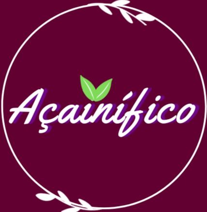 Logo-Loja de Açaí - AÇAINÍFICO CENTER SHOPPING