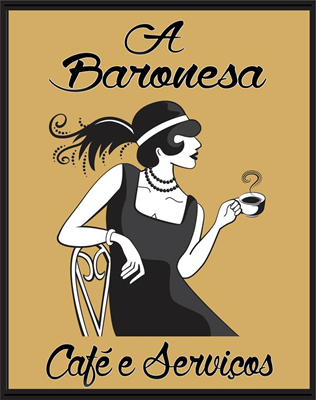 Logo restaurante A Baronesa Café e Serviços