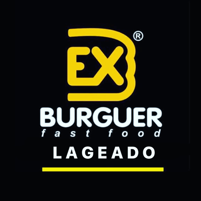 Logo-Fast Food - Ex Burguer Lajeado
