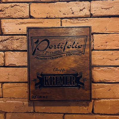 Logo restaurante Portifolio Pizzaria
