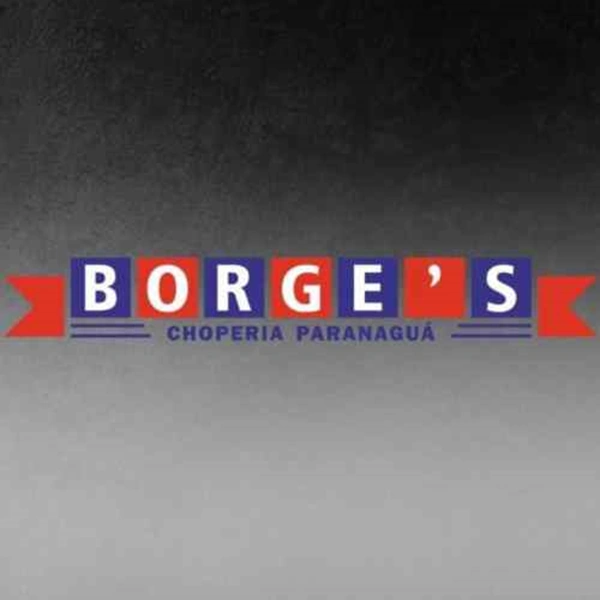 Logo restaurante borges choperia paranagua