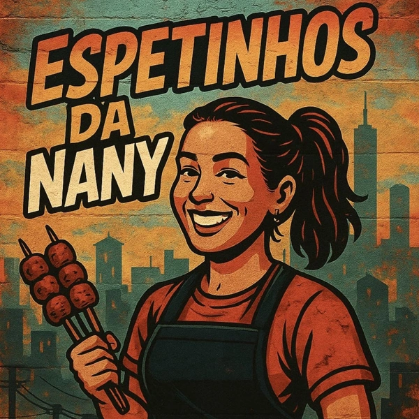 Logo restaurante NANY ESPETINHOS