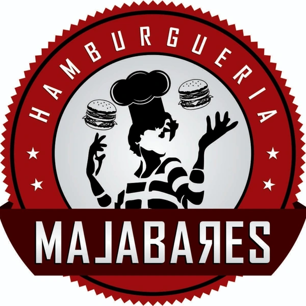 Logo restaurante malabares hamburgueria