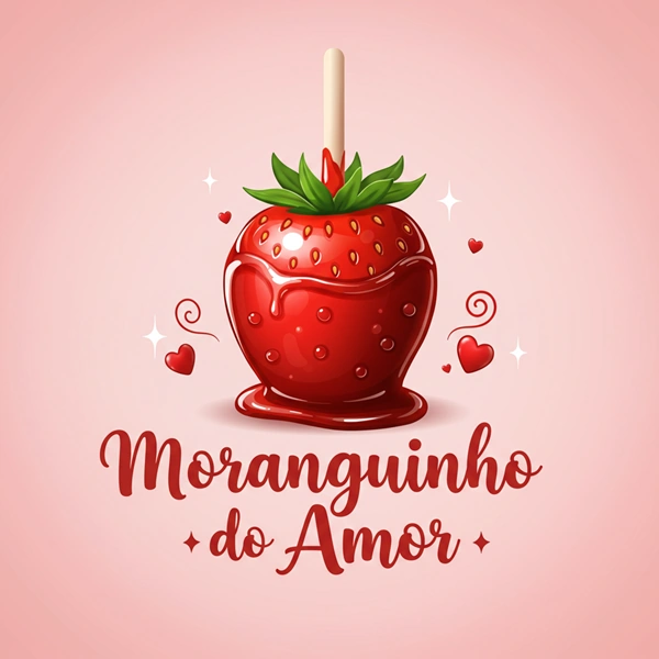 Logo restaurante Morango Amor