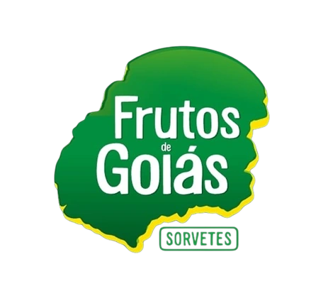 Logo restaurante sorveteria frutos de goiás cristalina