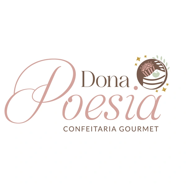 Logo restaurante Dona Poesia - Confeitaria Gourmet