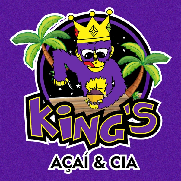 Logo restaurante KING´S AÇAÍ & CIA 
