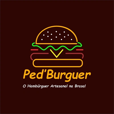 Logo restaurante Ped'burguer