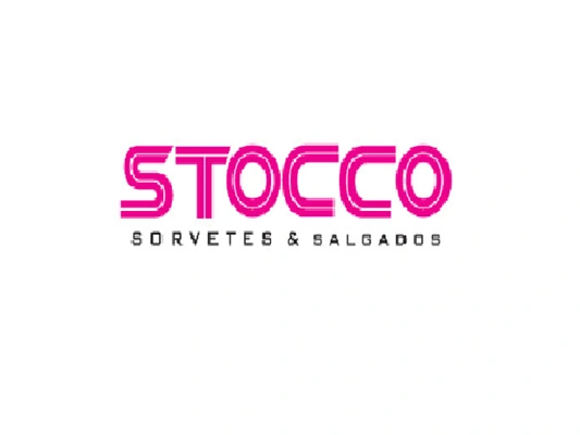 Logo restaurante Stocco sorvetes e salgados 