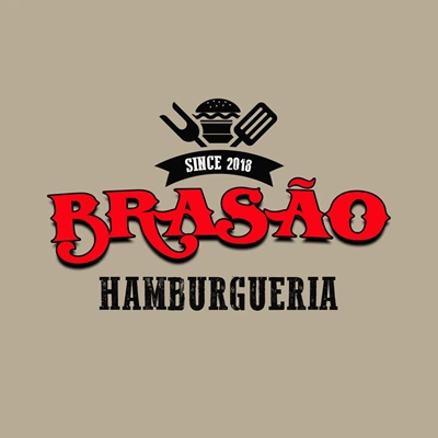 Logo restaurante Brasão Hamburgueria