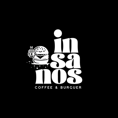 Logo restaurante Insanos Coffee & Burguer