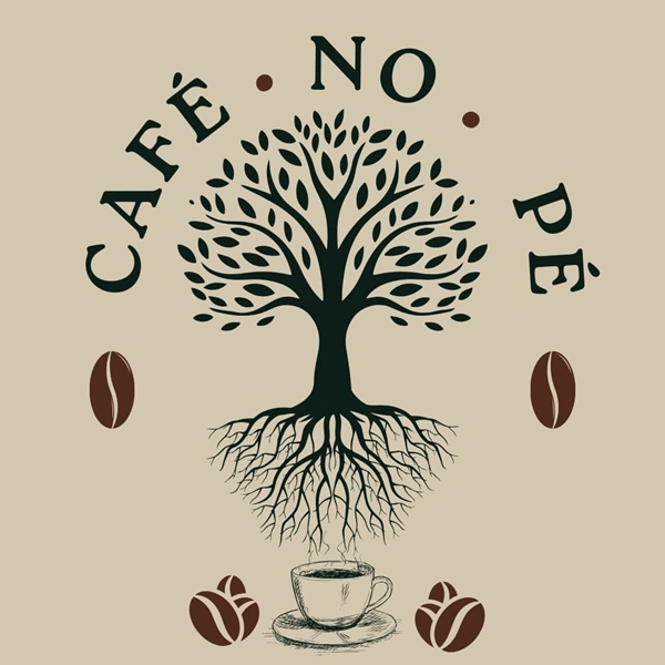 Logo restaurante Café no Pé Cafeteria