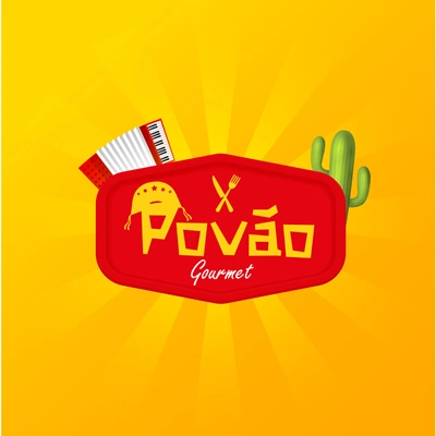 Logo restaurante POVÃO GOURMET